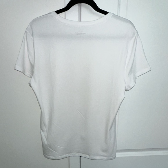 🤍 Abercrombie & Fitch White Essential Baby Tee | NWT | XL - Picture 8 of 8